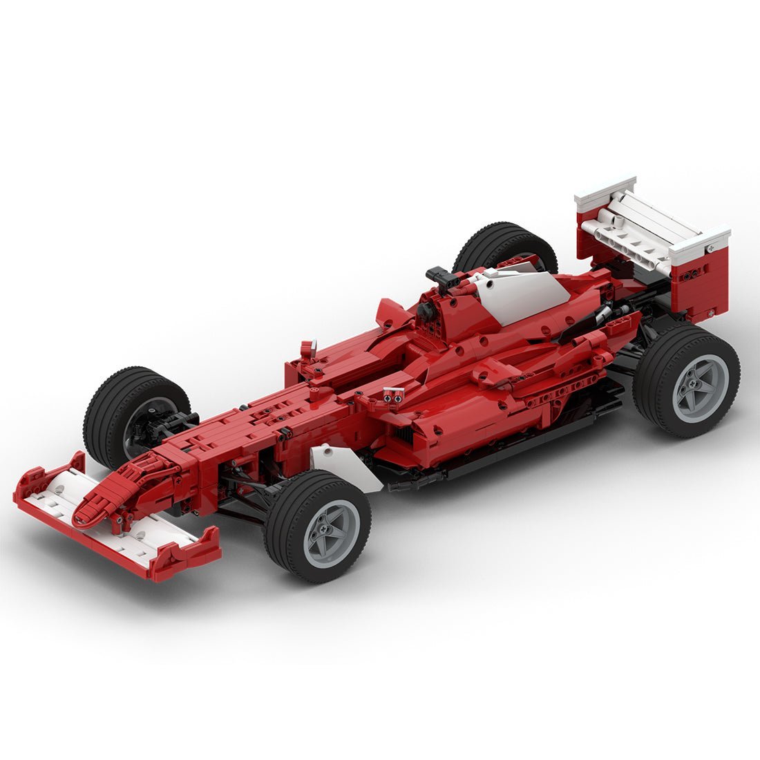 MOC - 55987 F2004 1/8 Scale Formula Racing Car - LesDiy -