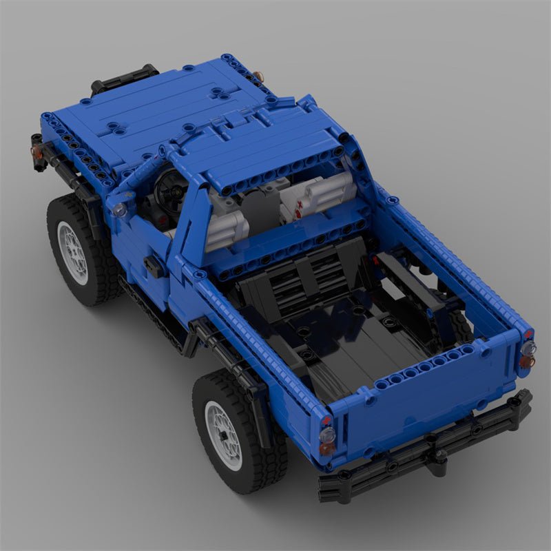 MOC - 56024 Trophy Trial Truck - LesDiy - MOC