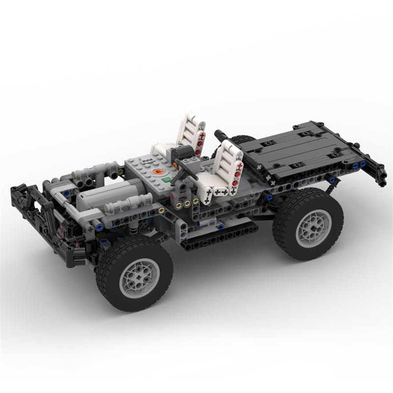 MOC - 56024 Trophy Trial Truck - LesDiy - MOC