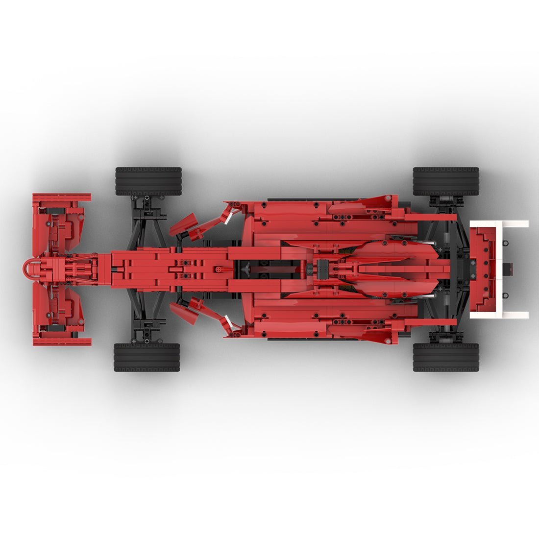 MOC - 56457 F2007 1/8 Scale Formula Racing Car - LesDiy -