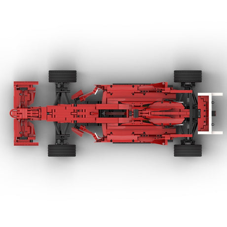 MOC - 56457 F2007 1/8 Scale Formula Racing Car - LesDiy