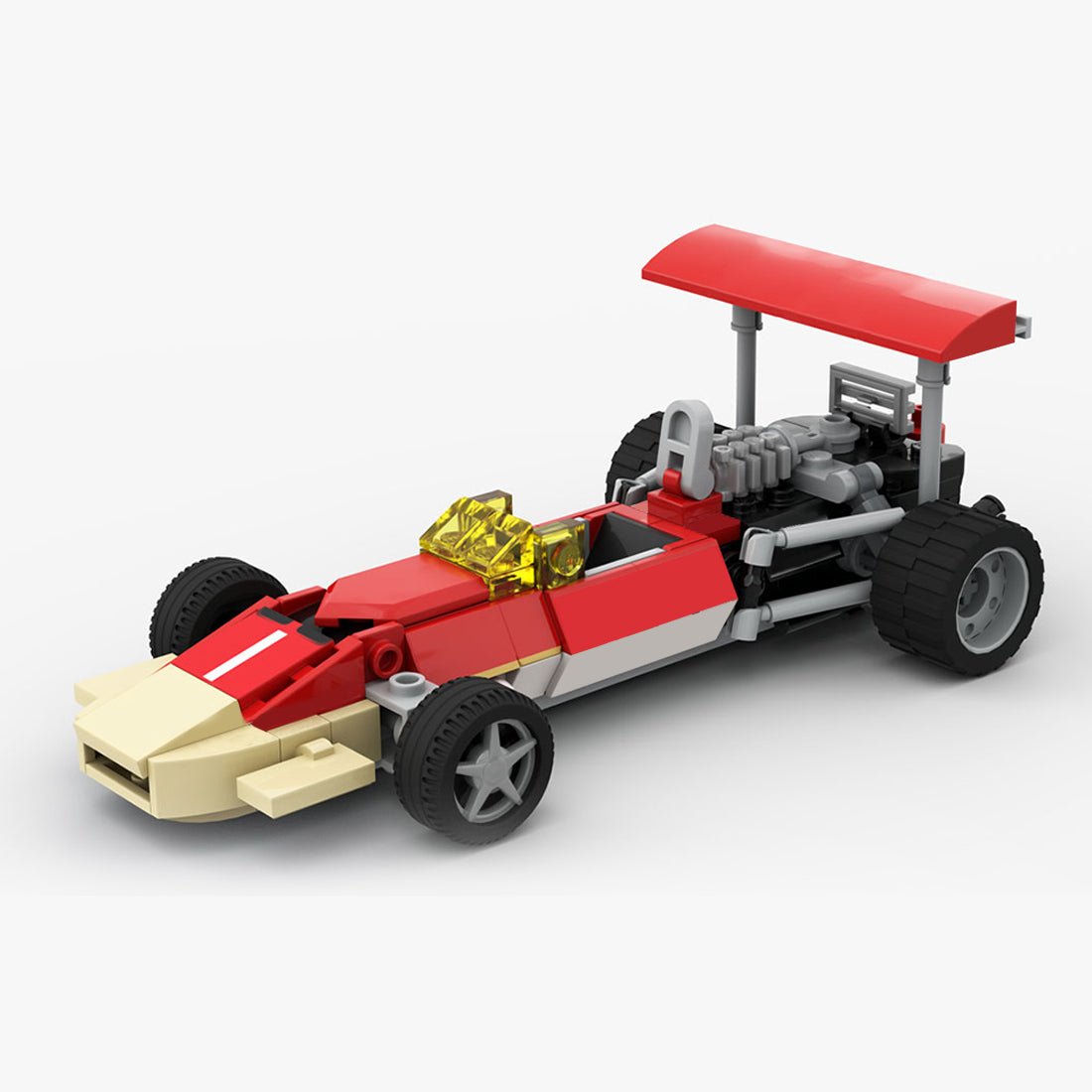 MOC - 56793 60s collection - 4 models - scale 1:27 Building Blocks - LesDiy -