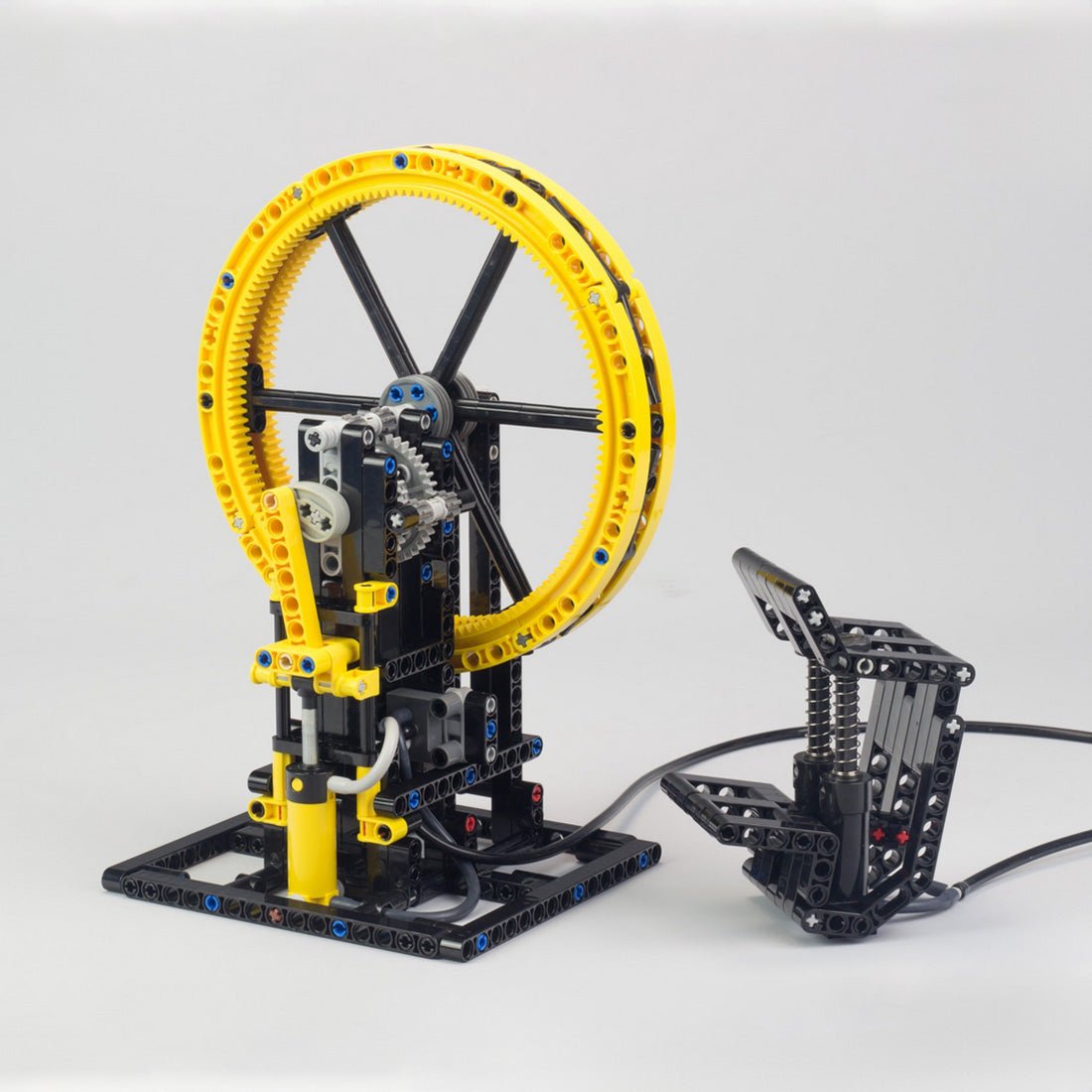 MOC-57096 Vertical Pneumatic Engine Building Blocks-LesDiy-MOC-
