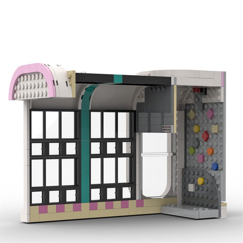 MOC - 58435 Jim's Bowling Alley & Diner - LesDiy