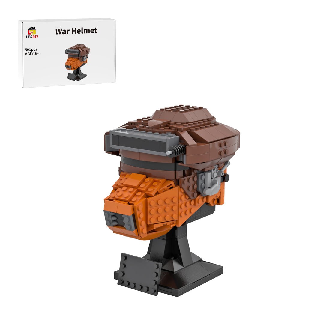 MOC - 60164 Boushh Helmet - LesDiy - MOC