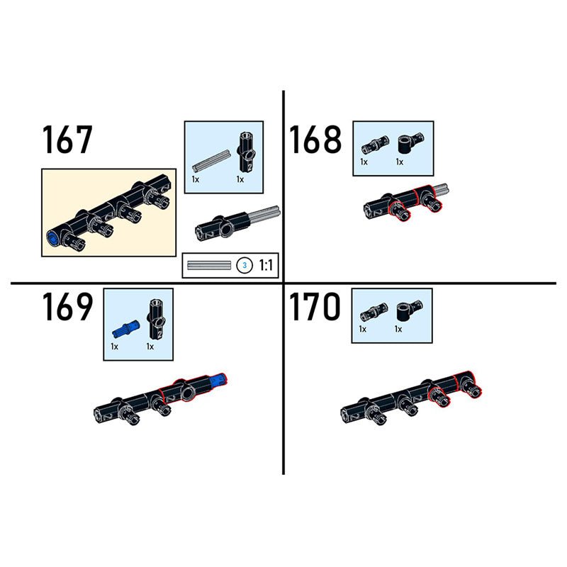 MOC - 60662 Crossplane V8 with Supercharger & Removable Covers - LesDiy