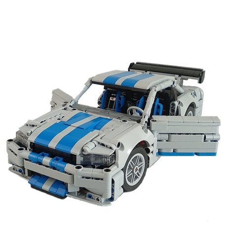 MOC - 65812 Technology R34 V2 Sports Car Model - LesDiy