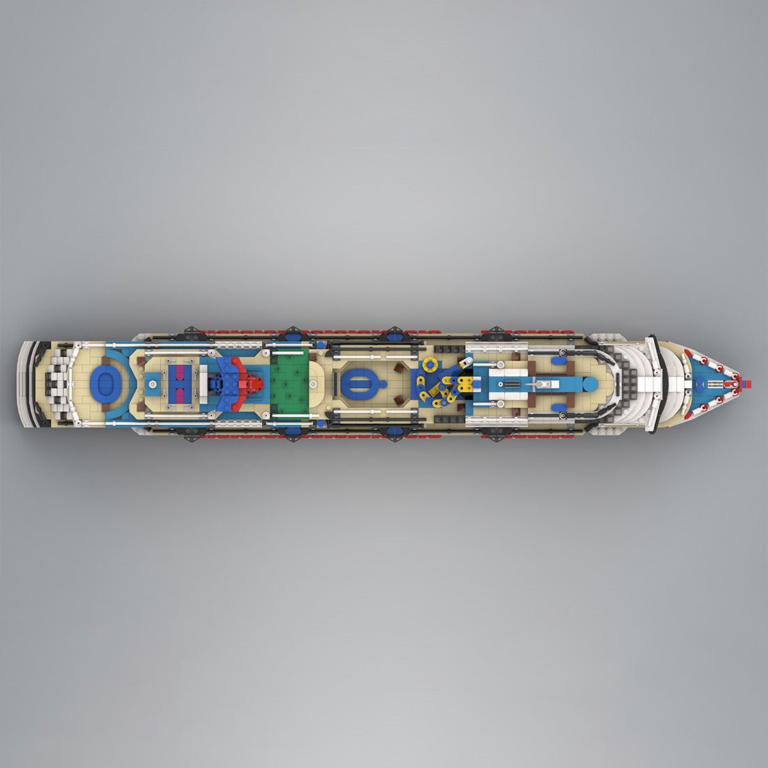 MOC - 67085&MOC - 174910 1/400 Scale Carnival Dream Building Blocks - LesDiy - Building Blocks