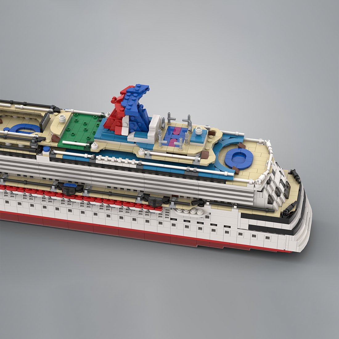 MOC - 67085&MOC - 174910 1/400 Scale Carnival Dream Building Blocks - LesDiy - Building Blocks