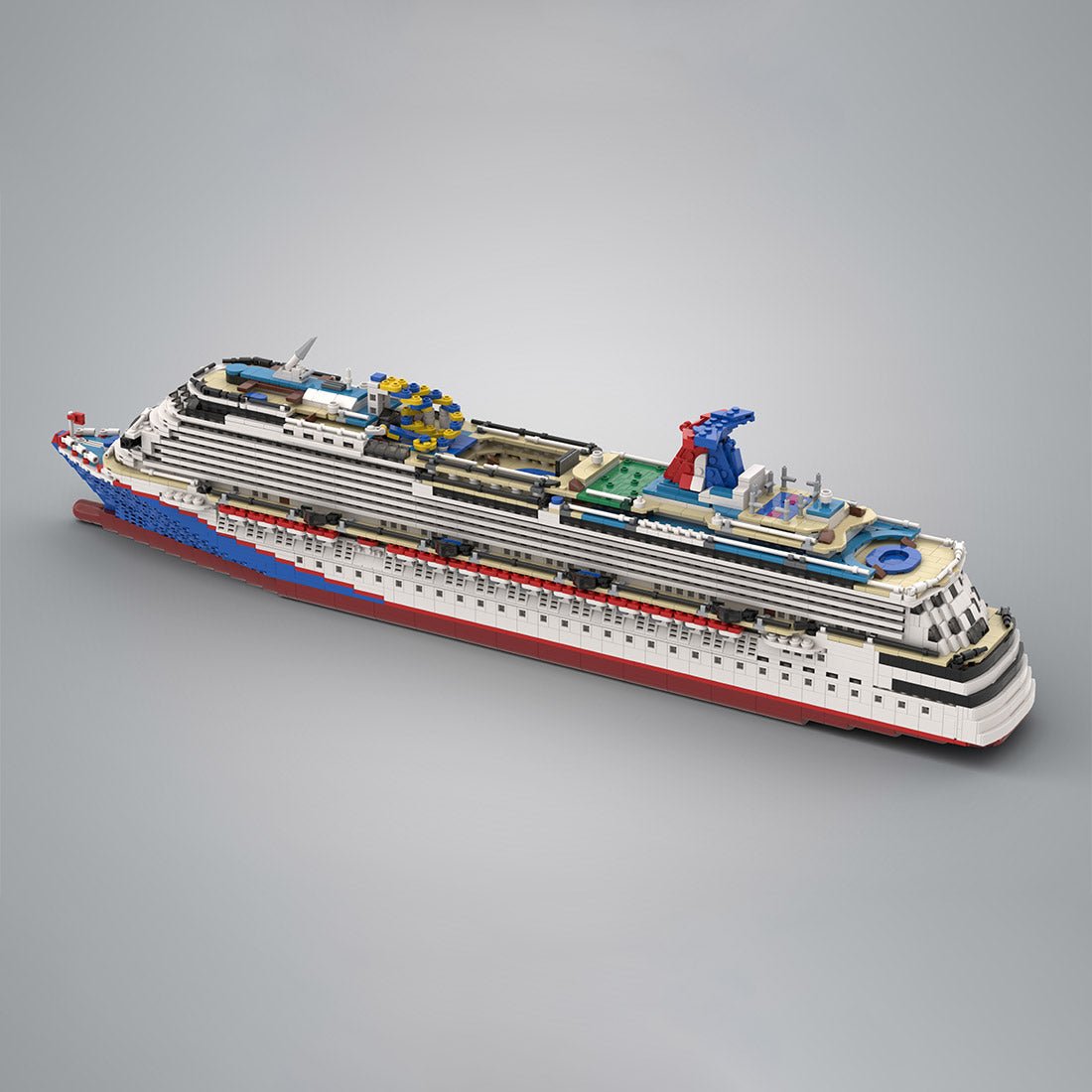 MOC - 67085&MOC - 174910 1/400 Scale Carnival Dream Building Blocks - LesDiy - Building Blocks