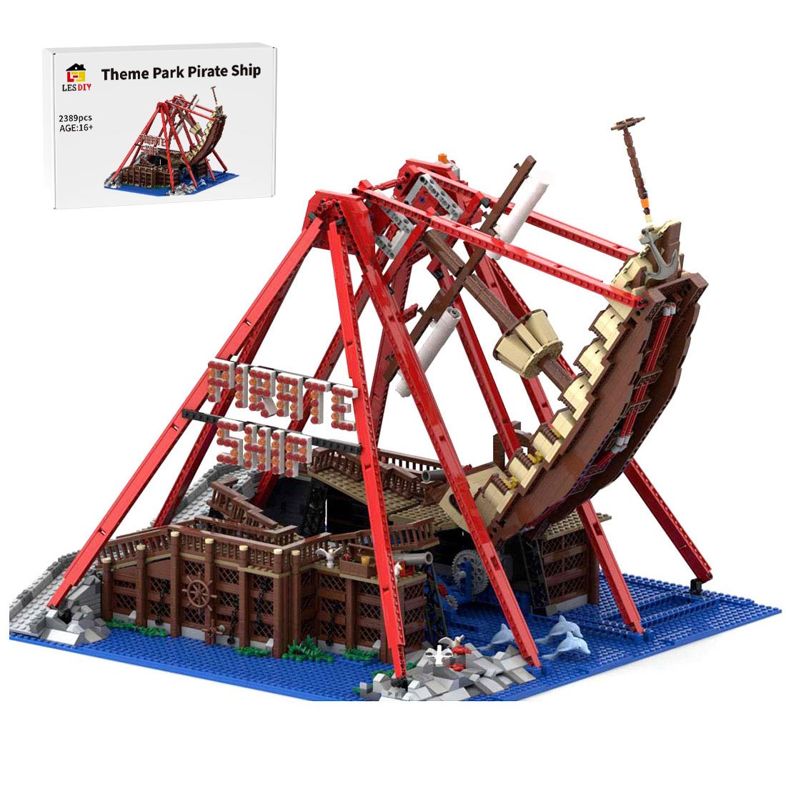 MOC - 67413 Pirate Ship Ride - LesDiy - MOC