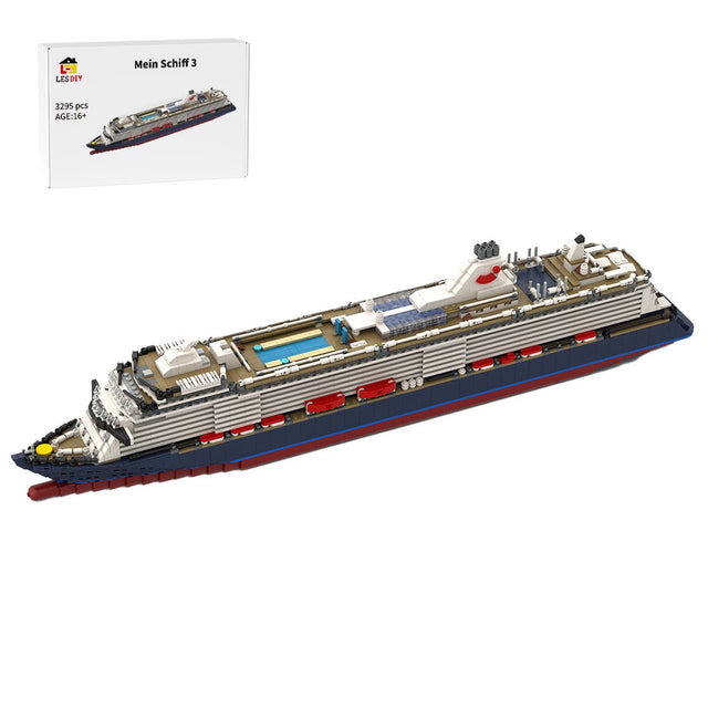 MOC - 68011 1/400 Mein Schiff Large Building Blocks - LesDiy -