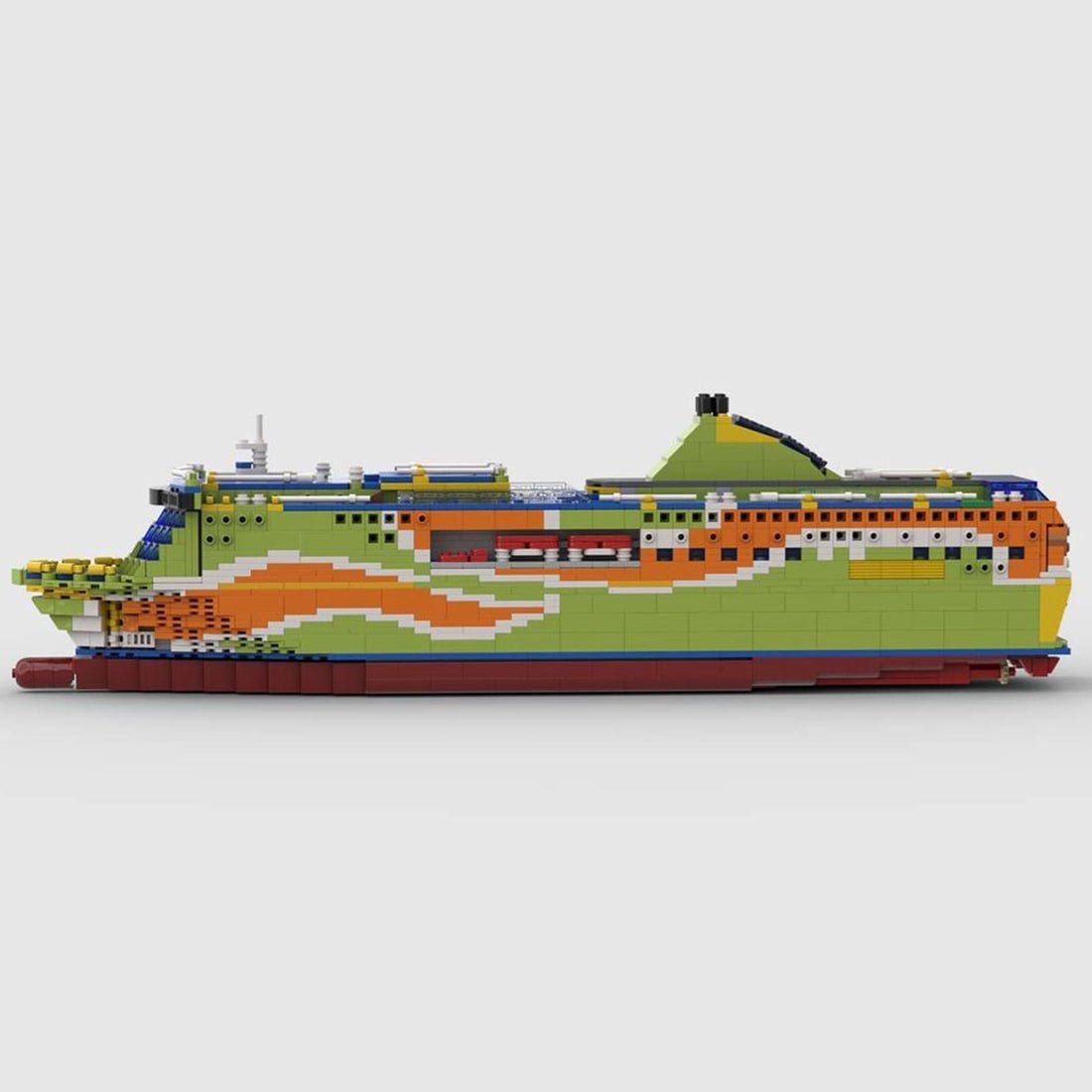 MOC - 69561 MS Superstar 1/325 Large Cruise Ship - LesDiy