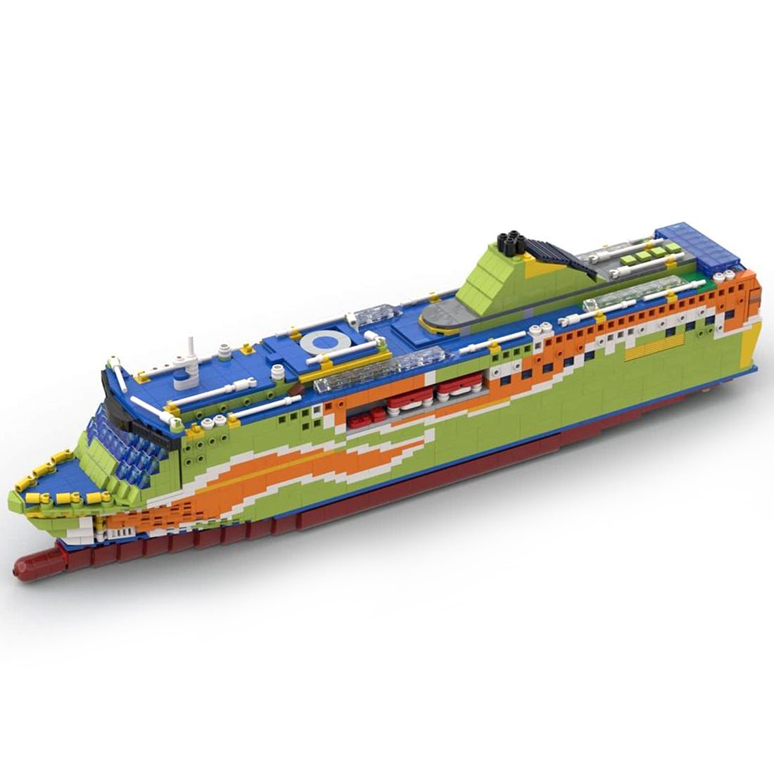 MOC - 69561 MS Superstar 1/325 Large Cruise Ship - LesDiy