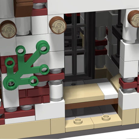 MOC - 72193 Little brick fort - LesDiy -
