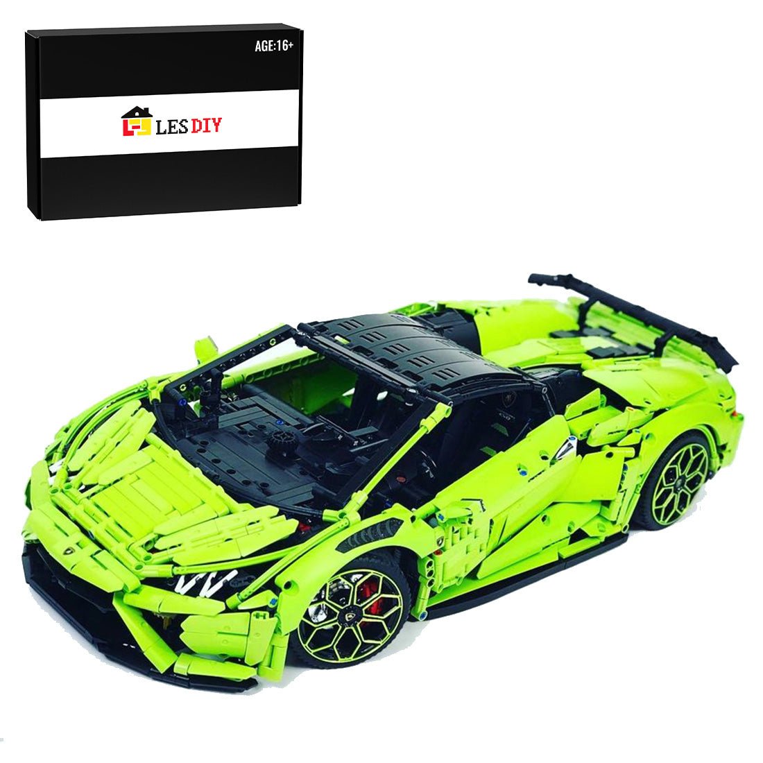 MOC - 72491 Lamborghini Huracan Evo Spyder - Dynamic - LesDiy -