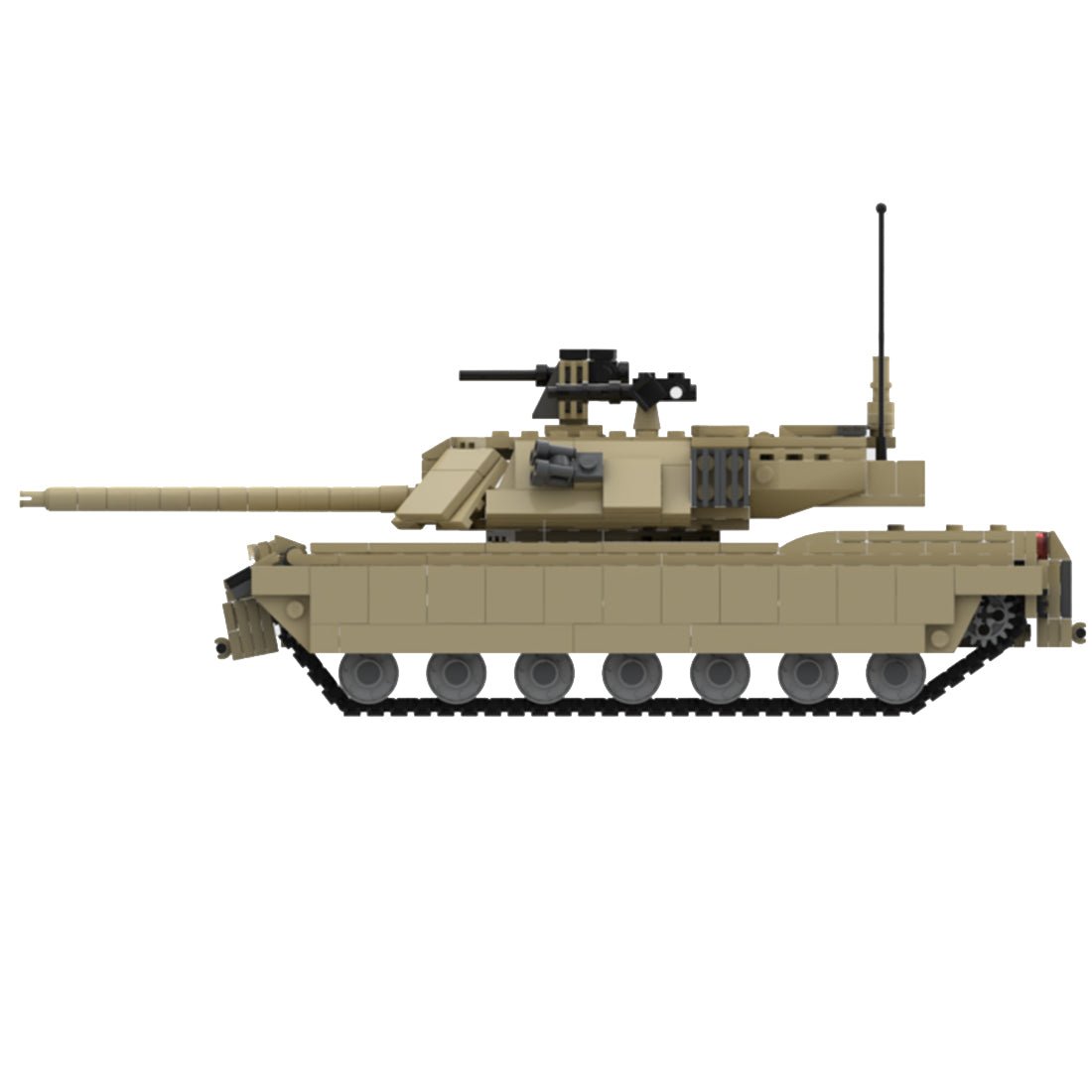 MOC - 72832 M1 MOC Military Tank Building Blocks - LesDiy -