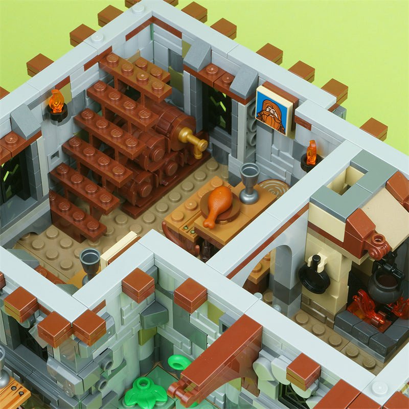 MOC - 72838 Medieval Tavern - LesDiy - MOC