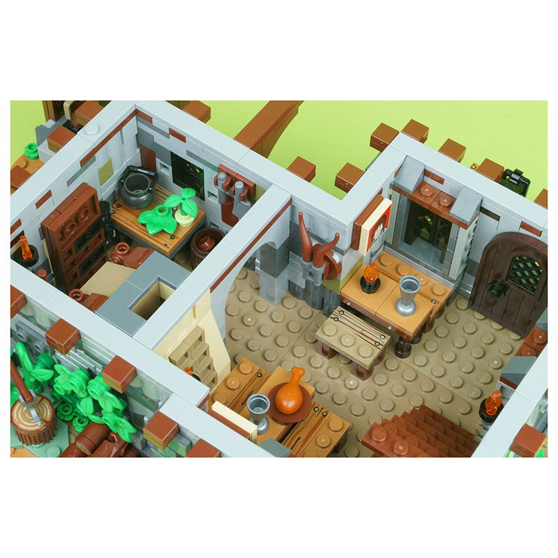 MOC - 72838 Medieval Tavern - LesDiy - MOC