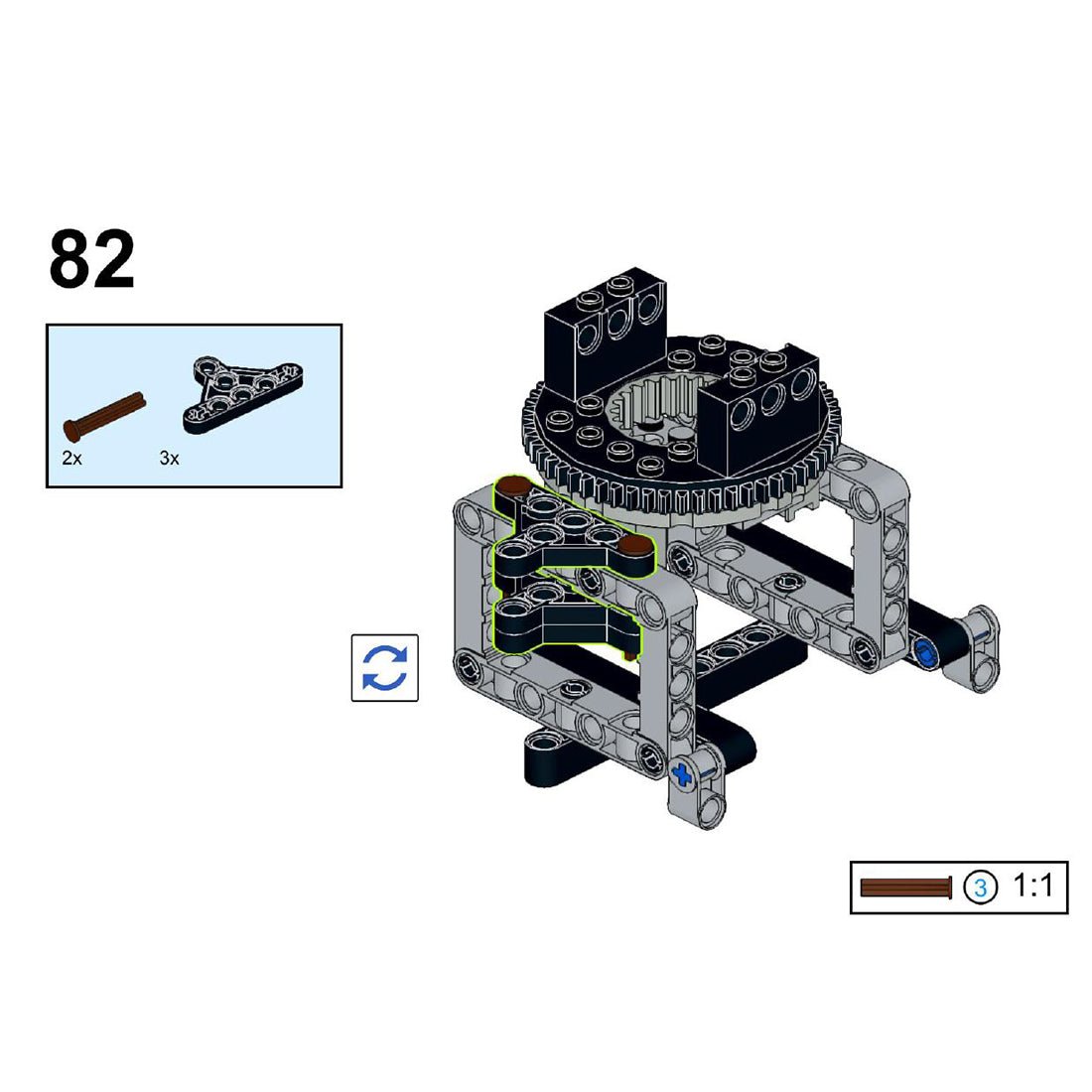 MOC - 73320 Static Large Fairground Carousel for Lego - LesDiy - fairground