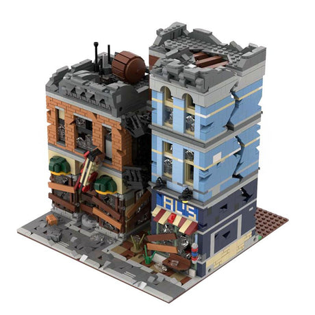 MOC - 73392 Detective's Office - Apocalypse Version - LesDiy - MOC
