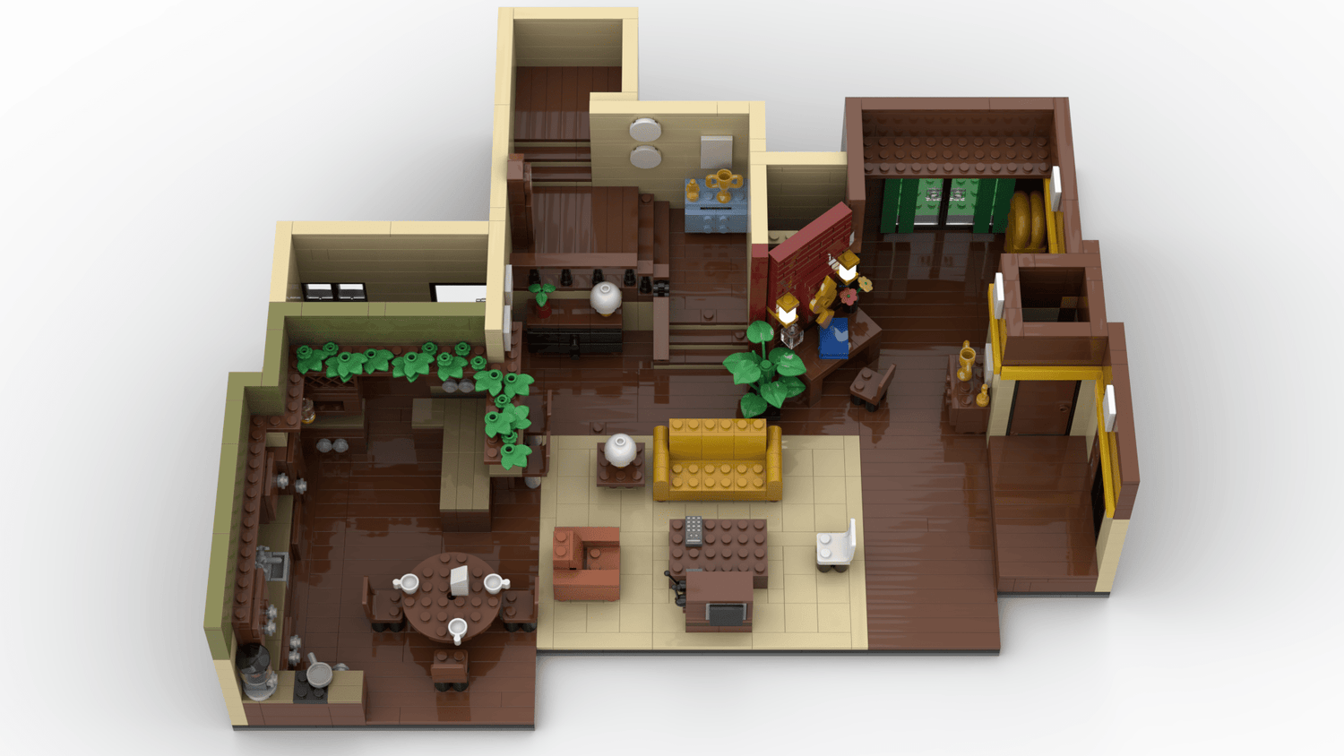 MOC - 74625 Married with Children Building Blocks Set Model - LesDiy -