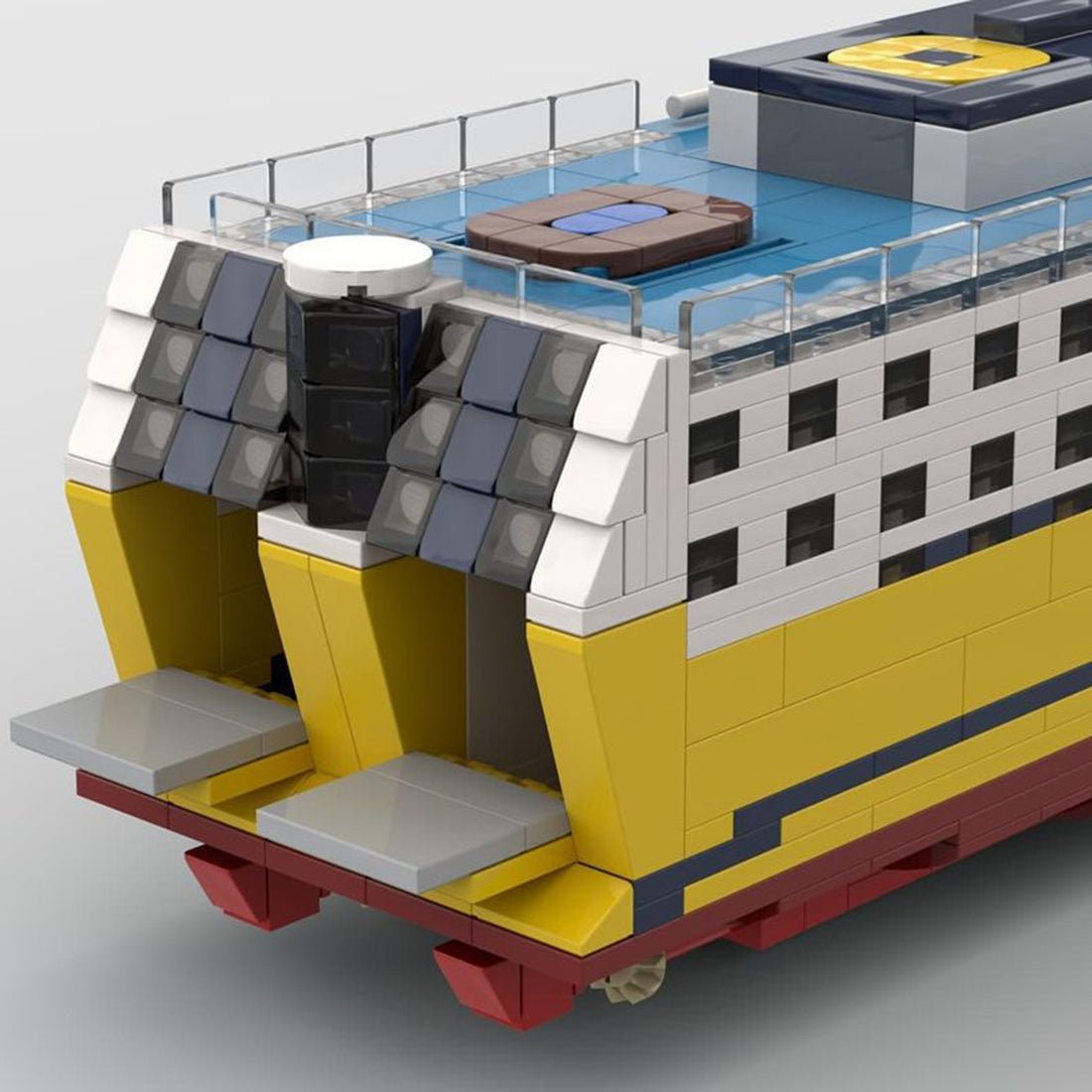 MOC - 75498 Mega Express 1/325 Large Building Blocks - LesDiy