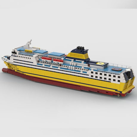 MOC - 75498 Mega Express 1/325 Large Building Blocks - LesDiy