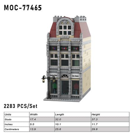 MOC - 77465 Painted Brick Building Blocks - LesDiy
