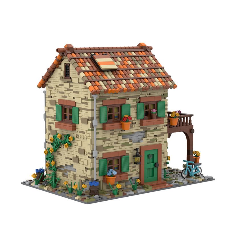 MOC - 77566 House Italy No. 3 - LesDiy