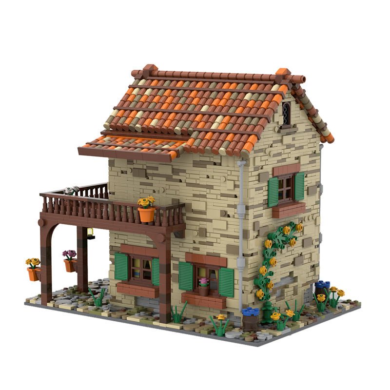 MOC - 77566 House Italy No. 3 - LesDiy