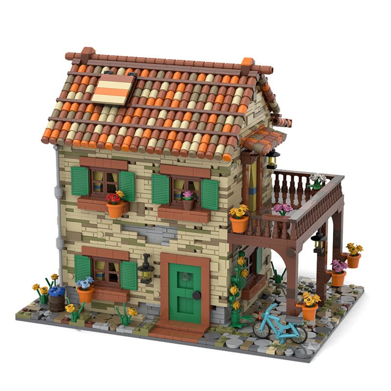 MOC - 77566 House Italy No. 3 - LesDiy