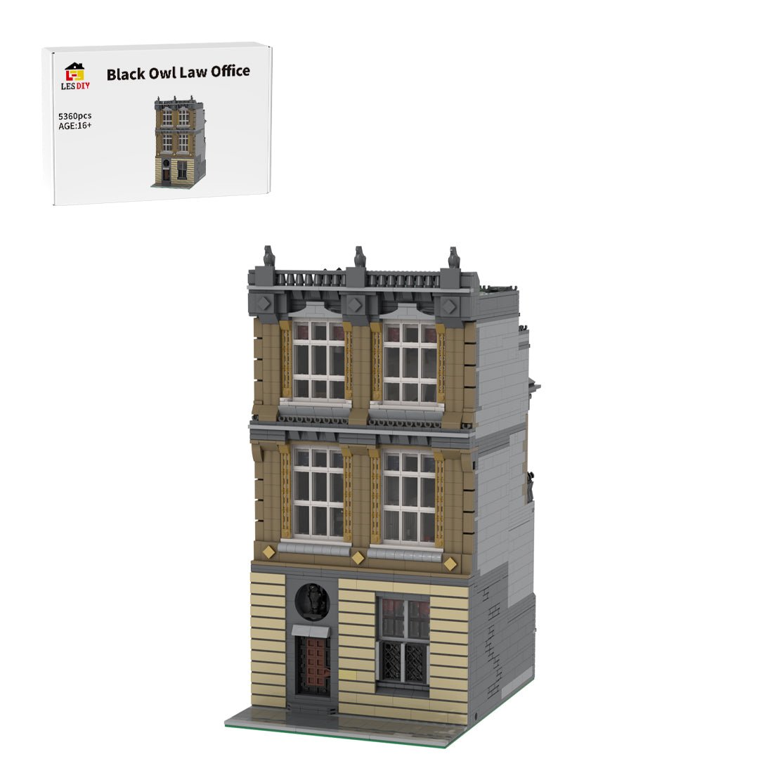 MOC - 78170 Black Owl Law Office - LesDiy - MOC