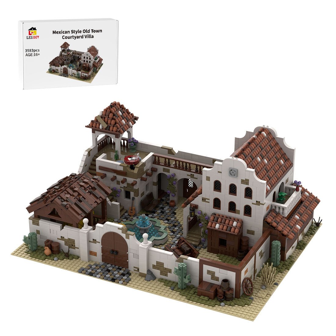 MOC - 78800 Old Town Mexican Villa - LesDiy -