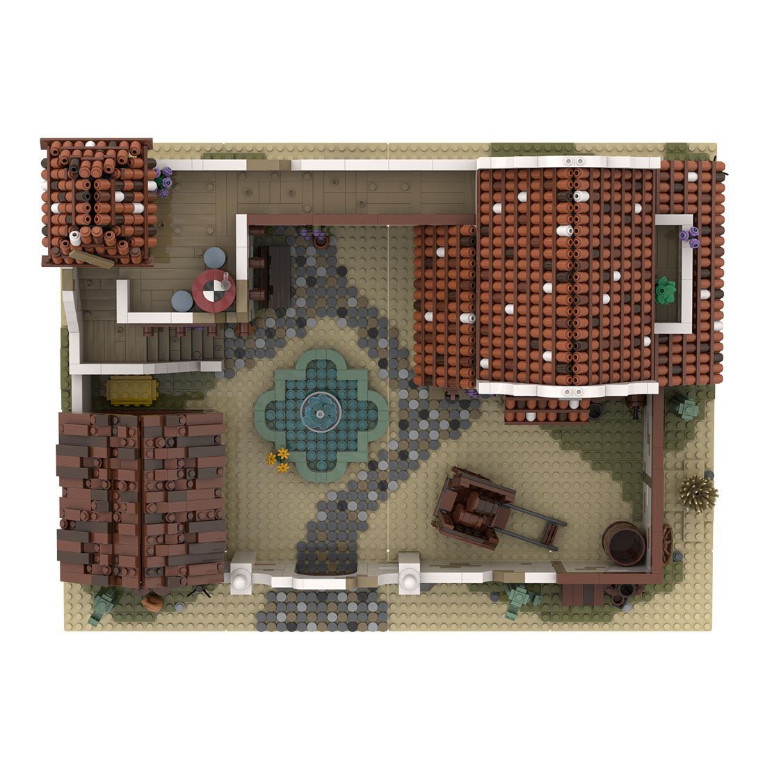 MOC - 78800 Old Town Mexican Villa - LesDiy