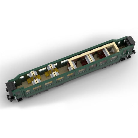 MOC - 78938 Express Train Carriage ABghe - LesDiy