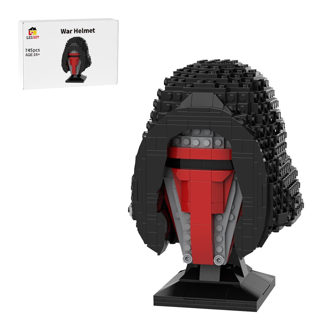 MOC - 80847 Darth Revan Helmet - LesDiy -