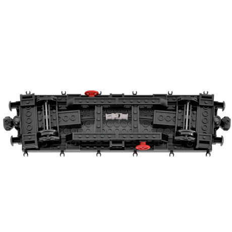 MOC - 81218 Railway Train Loadable Open Carriage for Lego - LesDiy