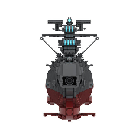 MOC - 81382 Space Battleship Yamato 2199 (Star Blazers) Building Blocks - LesDiy -
