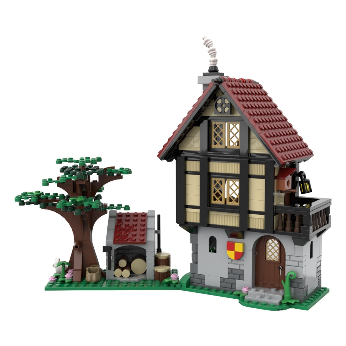 MOC - 82740 Medieval House - LesDiy - Building Blocks