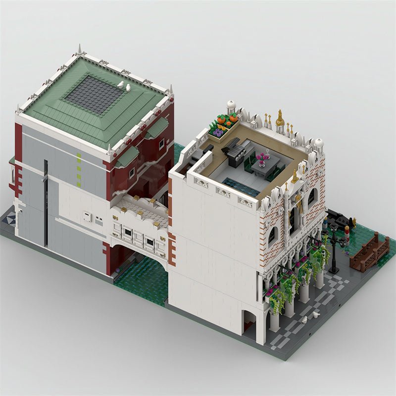 MOC - 84806 Venice Palaces and Bridges - LesDiy - MOC