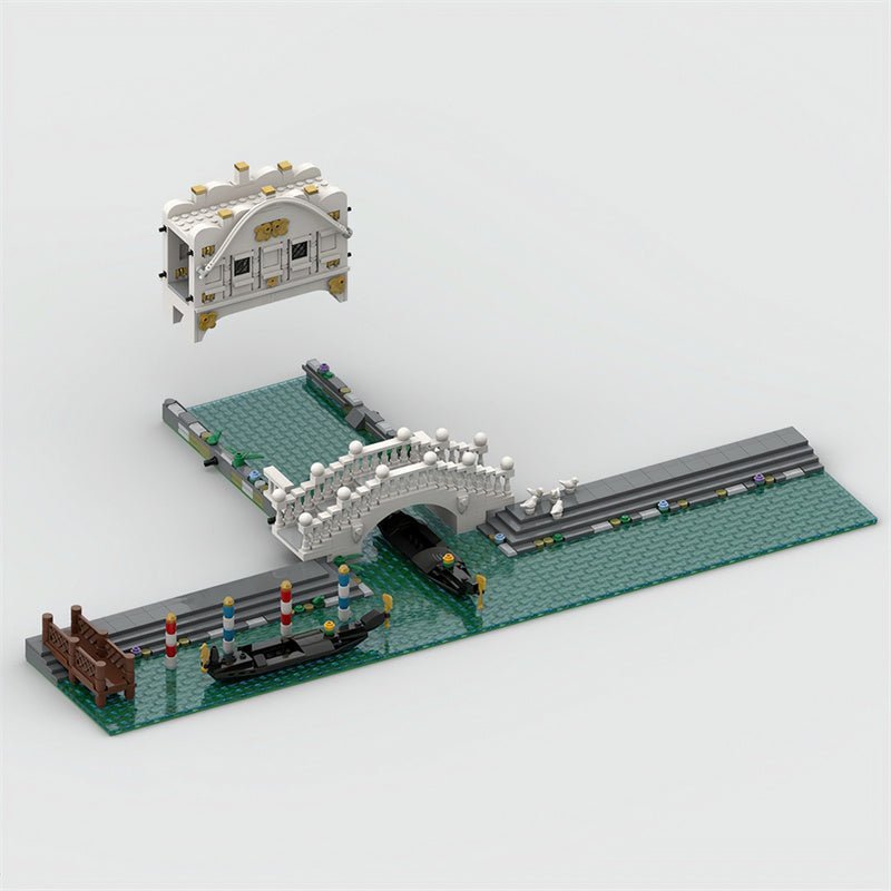 MOC - 84806 Venice Palaces and Bridges - LesDiy - MOC