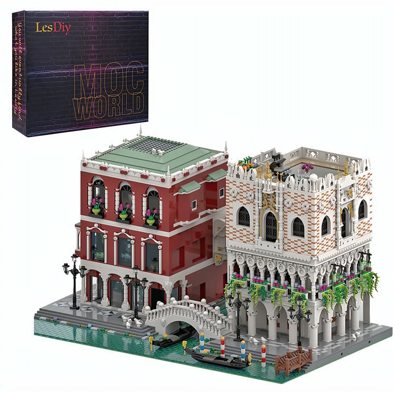 MOC - 84806 Venice Palaces and Bridges - LesDiy - MOC