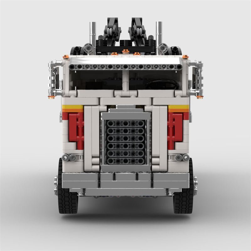 MOC - 85025 Freightliner FLA Wrecker Truck RC - LesDiy - MOC