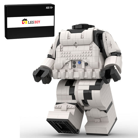 MOC - 87398 Storm Trooper Mega Figure Body - LesDiy -