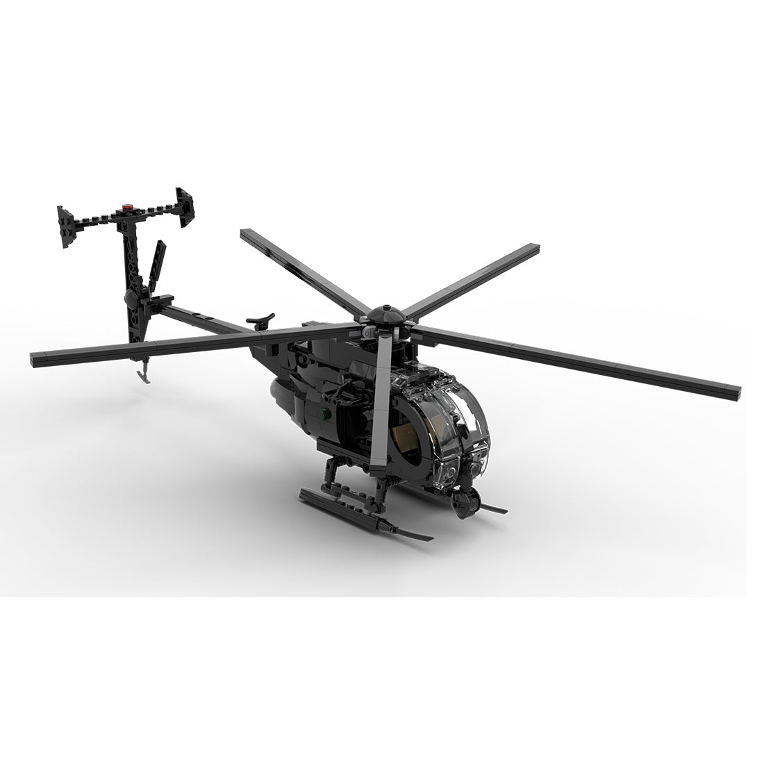 MOC - 88275 MH - 6 Little Bird Helicopter - LesDiy -