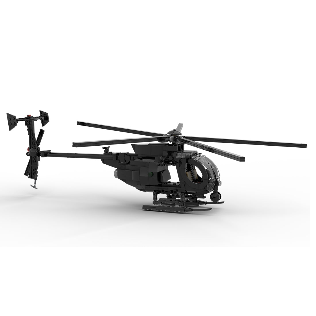 MOC - 88275 MH - 6 Little Bird Helicopter - LesDiy