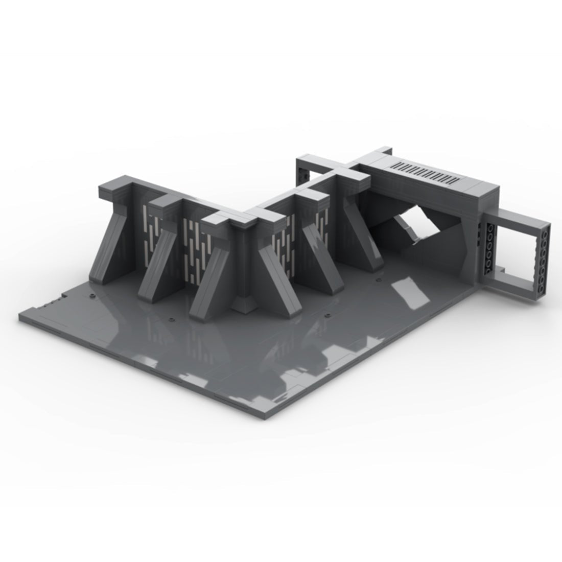 MOC - 88379 Space Wars Corridor System Starter - LesDiy -