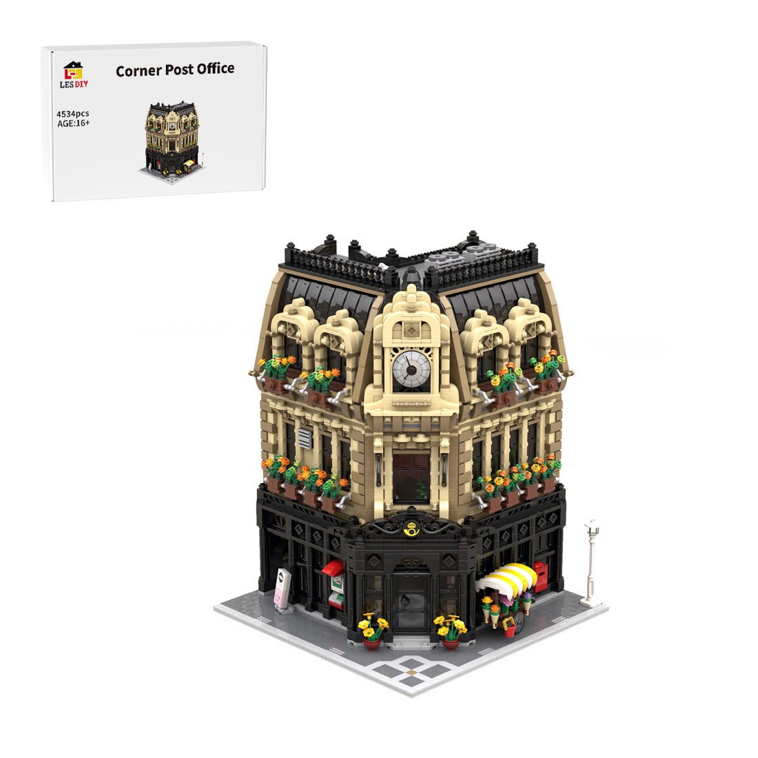 MOC - 88507 Post Office - LesDiy - MOC