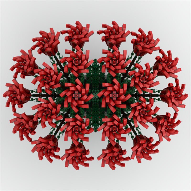 MOC - 88699 Two Dozen Red Roses - LesDiy